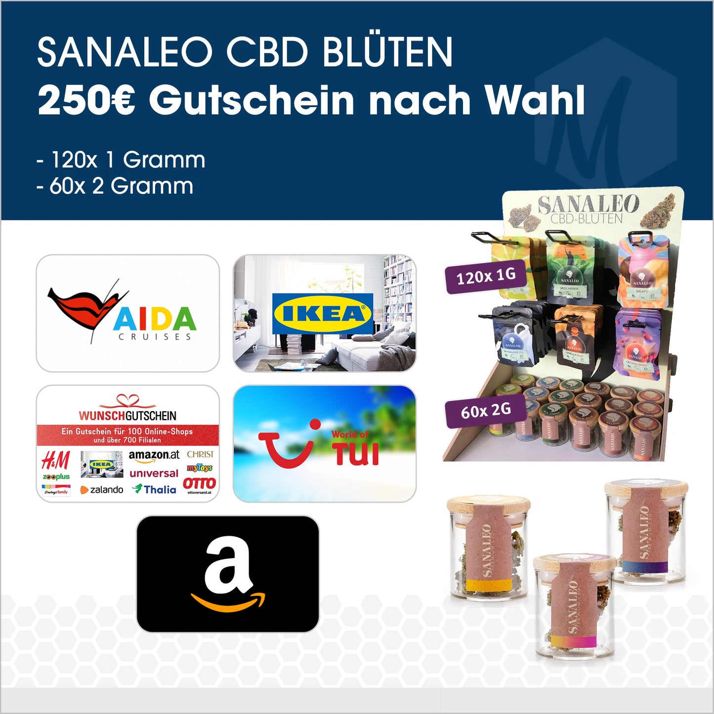 Aktionspaket Sanaleo CBD Blüten