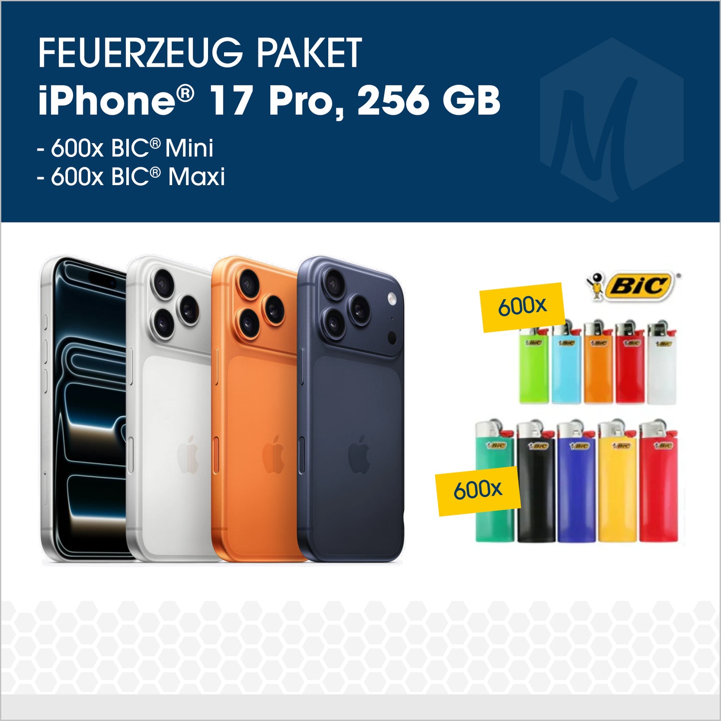BIC®-Paket mit Apple iPhone 17 Pro