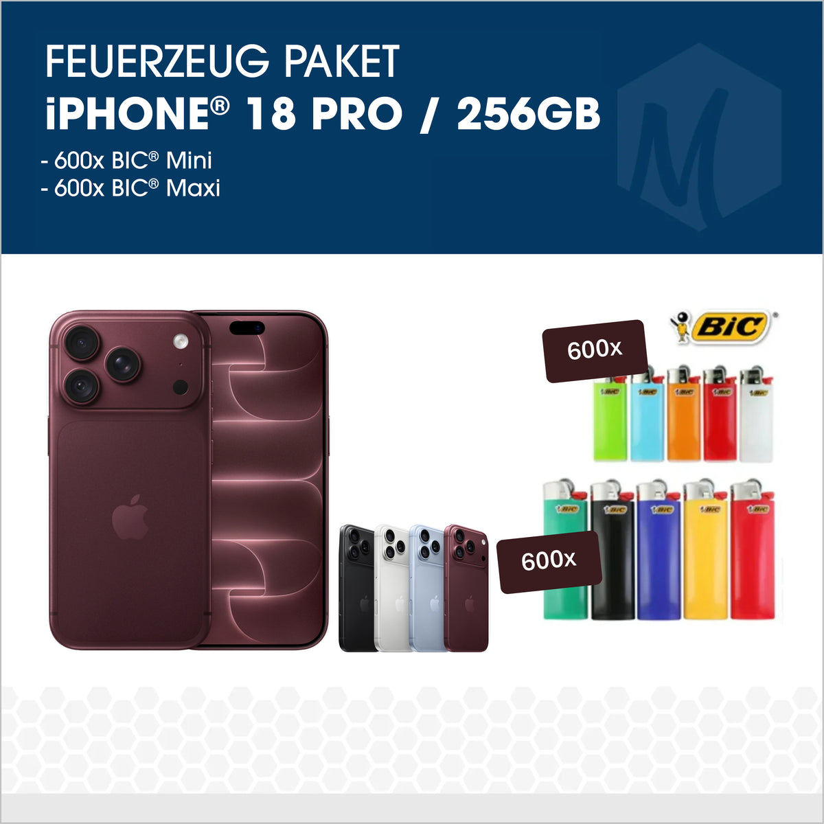BIC®-Paket mit Apple iPhone 18 Pro