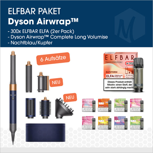 Elfbar Elfa - Paket mit Dyson Airwrap