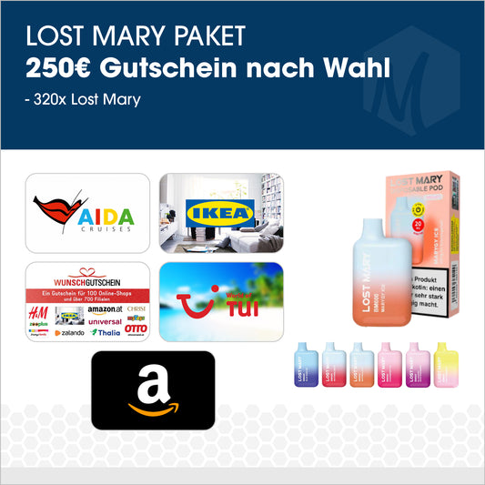 Lost Mary Paket mit Gutschein