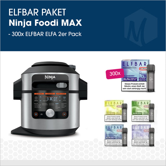 Elfbar - Paket mit Ninja Foodi MAX