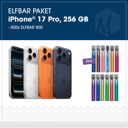 Elfbar 800 - Paket mit iPhone 17 Pro
